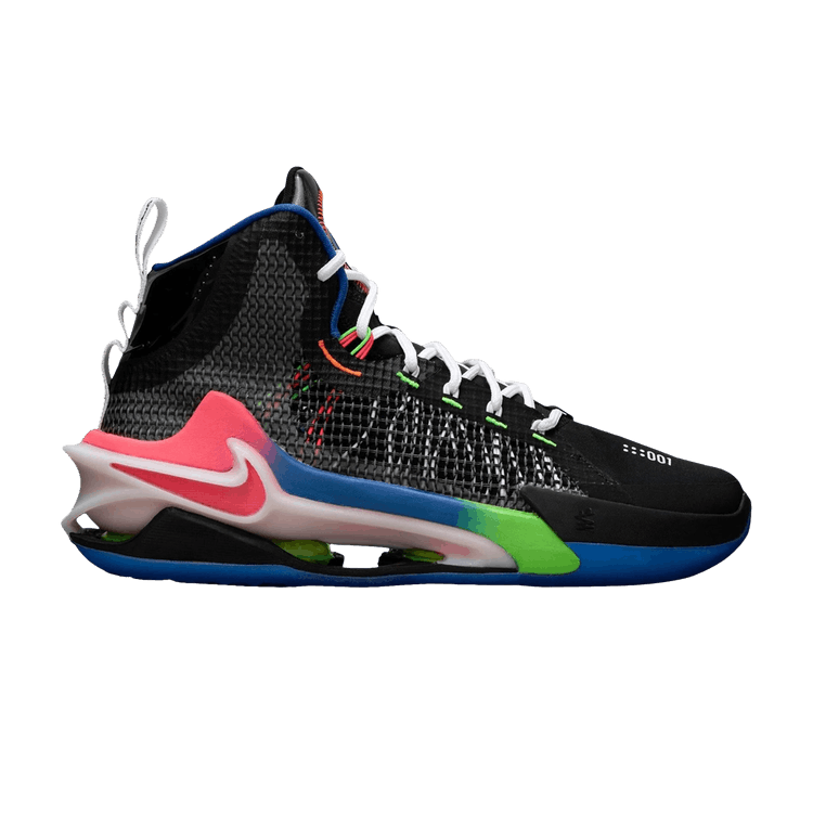 Nike Air Zoom GT Jump EP 'Avocado Own Space' — Black/Racer Pink/Game Royal/White/Green Strike/Total Orange