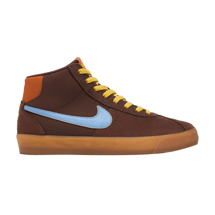 Nike Why So Sad? x Wmns Bruin High SB 'The Predatory Bird' Sample — Light Chocolate/Light Blue/Monarch