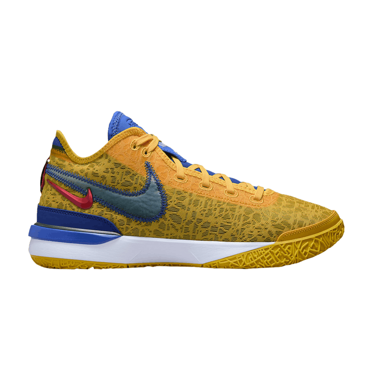 Titan x Nike Zoom LeBron NXXT Gen EP 'Titan Hoops Fair' Special Box — University Gold/Game Royal/Gym Red/White