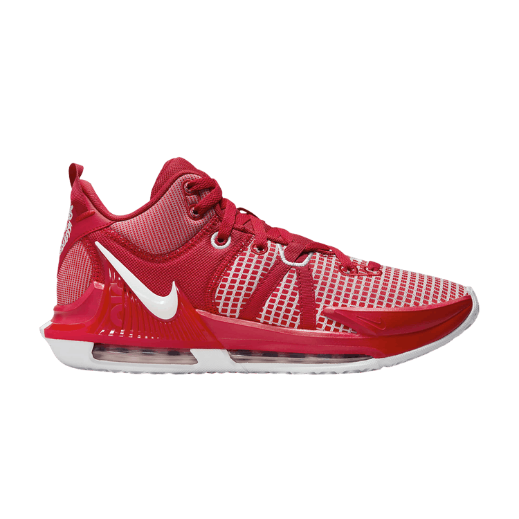 Nike LeBron Witness 7 TB 'University Red' — University Red/University Red/White