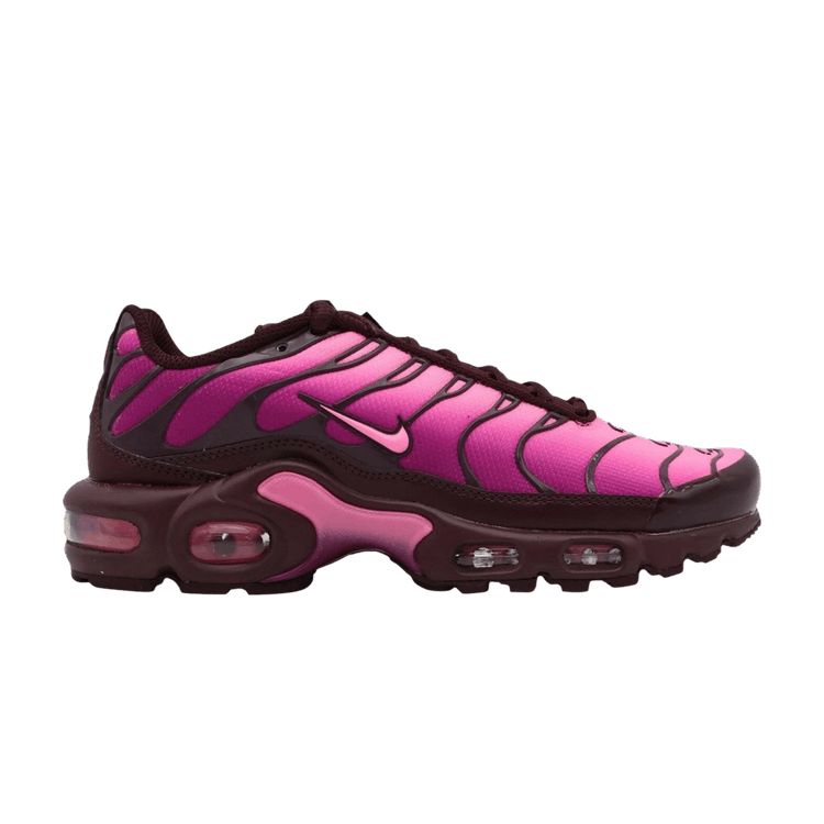 Brooks Nike Wmns Air Max Plus 'Burgundy Crush Captures Flower Pink Spell' — Burgundy Crush Captures Flower Pink Spell