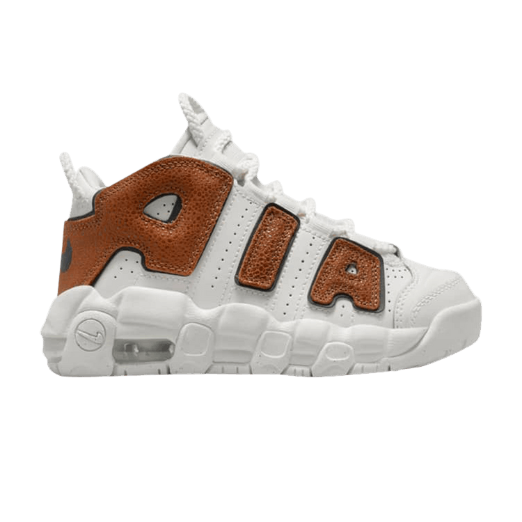 Nike Air More Uptempo PS 'Basketball Leather' — Phantom/Black/Orange Trance/Sail/Dark Russet