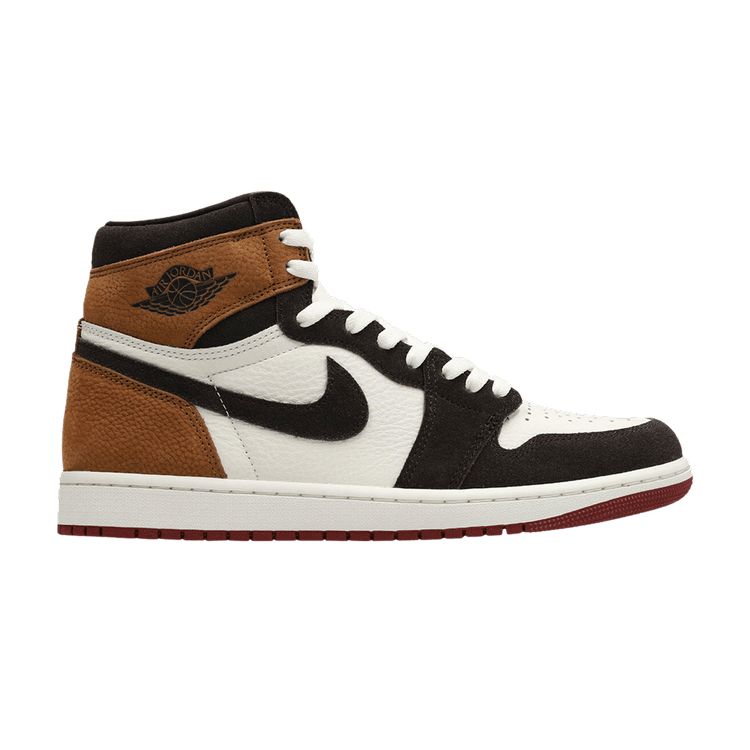 Air Jordan 1 High OG 'Love The Game' — Shadow Brown/Soft Pearl/Light British Tan/Pale Ivory/Muslin/Team Red