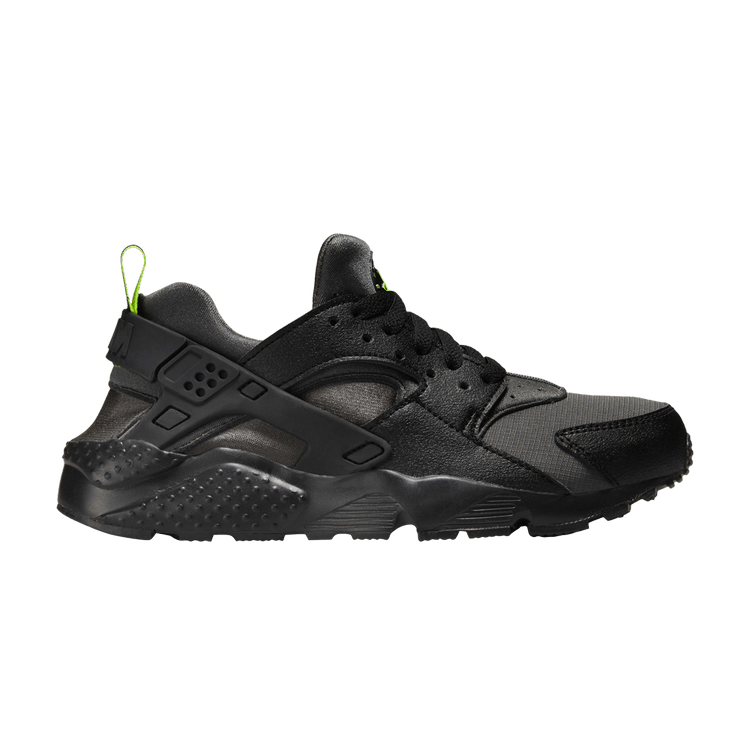 Nike Air Huarache Run GS 'Iron Grey Volt' — Iron Grey/Volt/Black