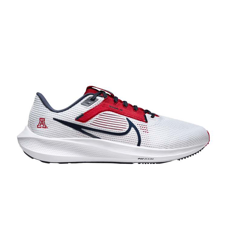 Nike Air Zoom Pegasus 40 'Arizona' — White/University Red/College Navy