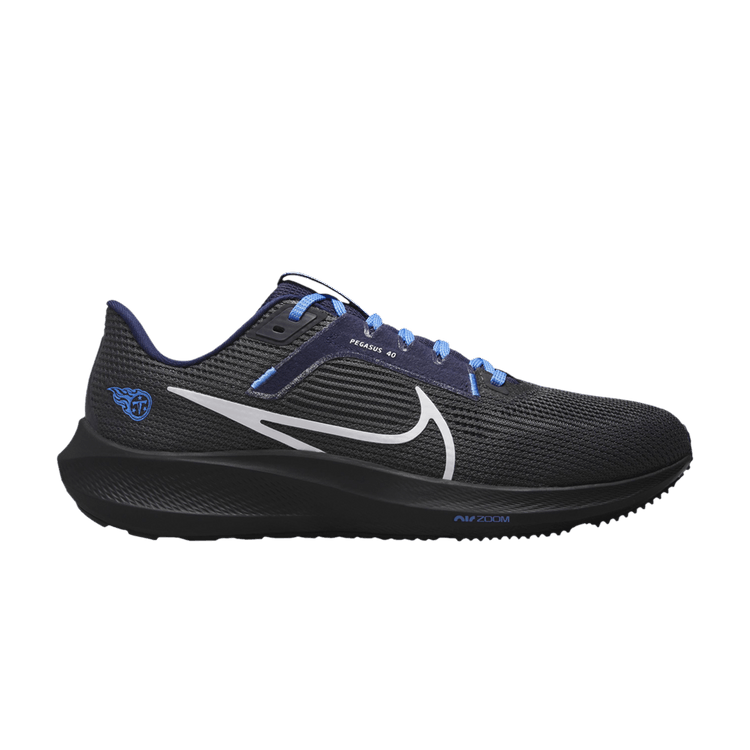 Nike NFL x Air Zoom Pegasus 40 'Tennessee Titans' — Anthracite/College Navy/Coast/White
