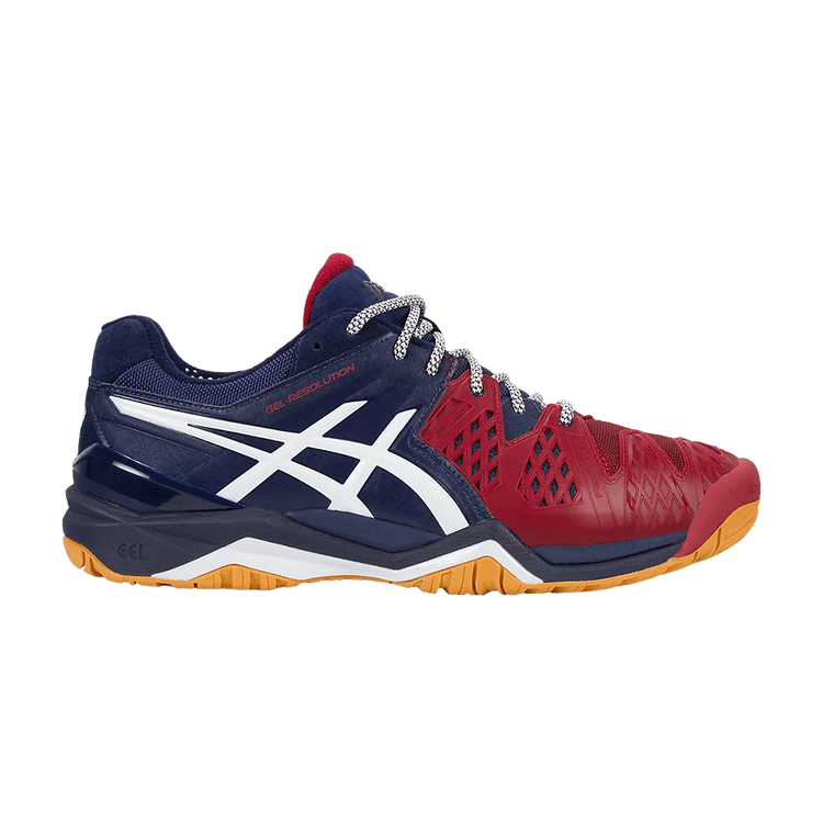 Asics Gel-Resolution 6 — Burgundy/White