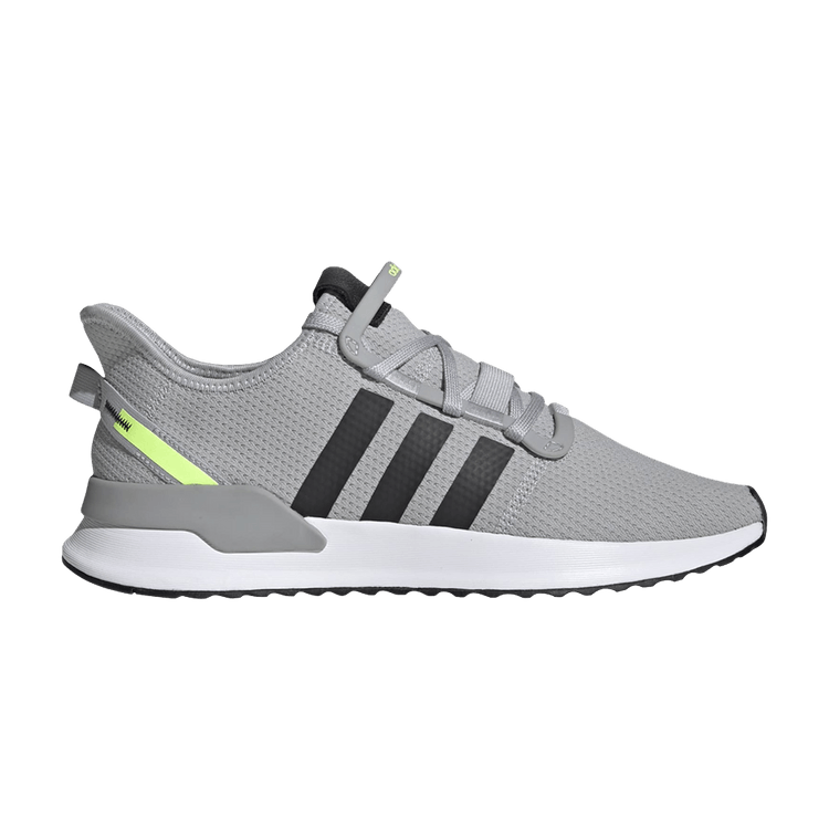 Adidas U_Path Run 'Grey Hi-Res Yellow' — Grey Two/Core Black/Hi-Res Yellow