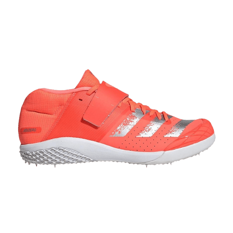 Adidas Adizero Javelin 'Signal Coral' — Signal Coral/Silver Metallic/Footwear White