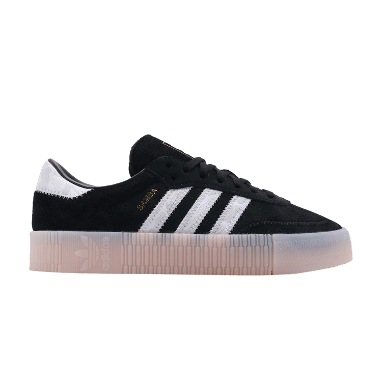 Adidas Wmns Sambarose 'Gold Metallic' — Core Black/Cloud White/Gold Metallic