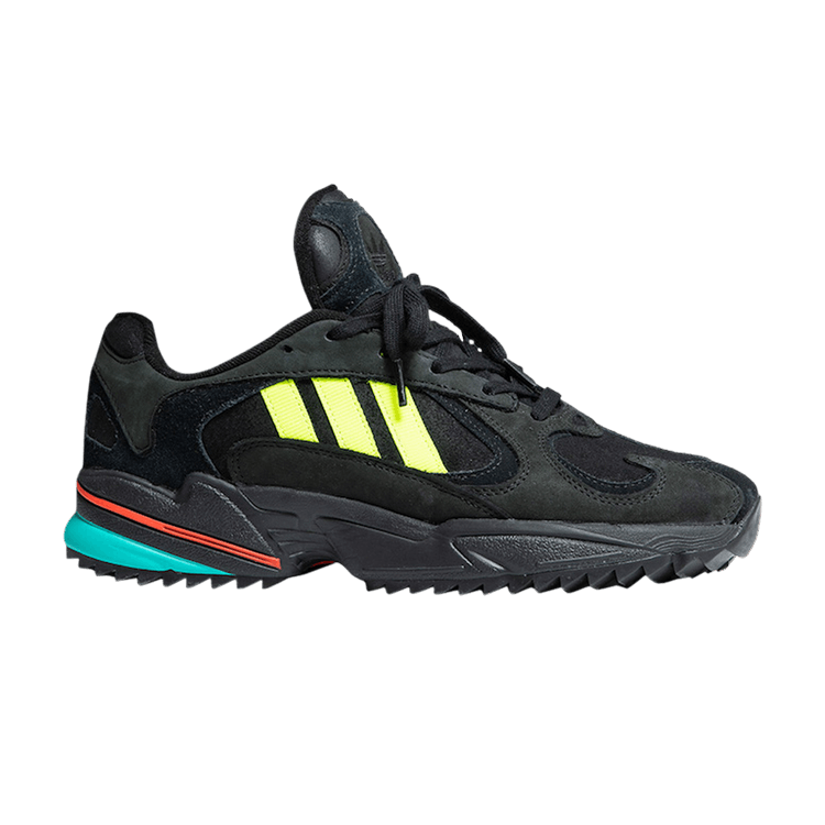 Adidas Yung-1 Trail 'Solar Yellow' — Core Black/Solar Yellow/Hi Res Aqua