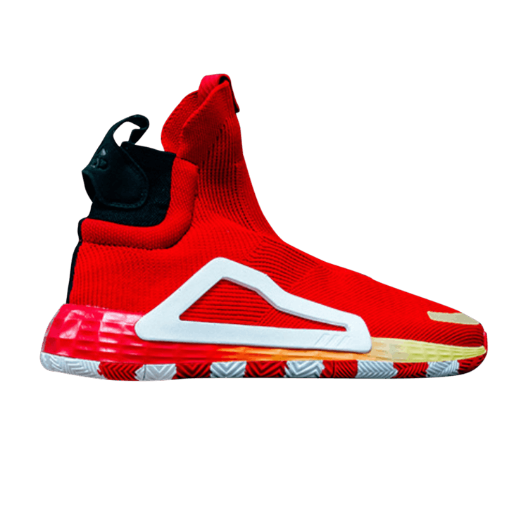 Adidas N3XT L3V3L 'McDonalds All-American' — Scarlet/Bright Yellow/Core Black