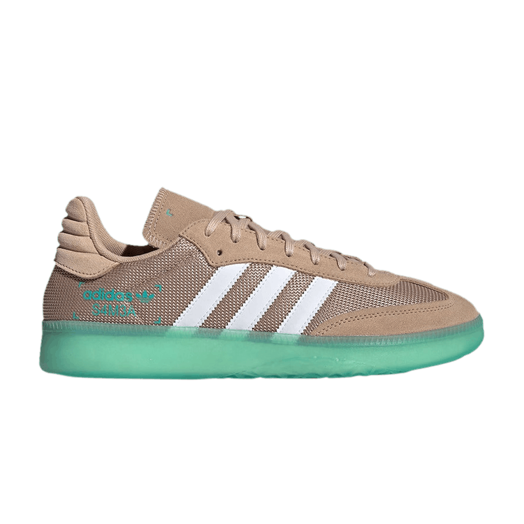 Adidas Samba RM 'Miami' — Pale Nude/Real Purple/Hi-Res Aqua