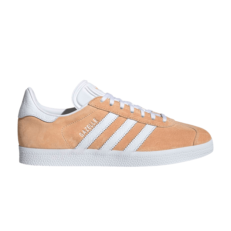 Adidas Wmns Gazelle 'Glow Orange White' — Glow Orange/Cloud White/Glow Orange