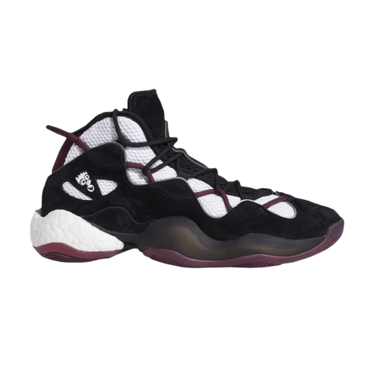 Adidas Crazy BYW 3 'Black Maroon' — Core Black/Cloud White/Maroon