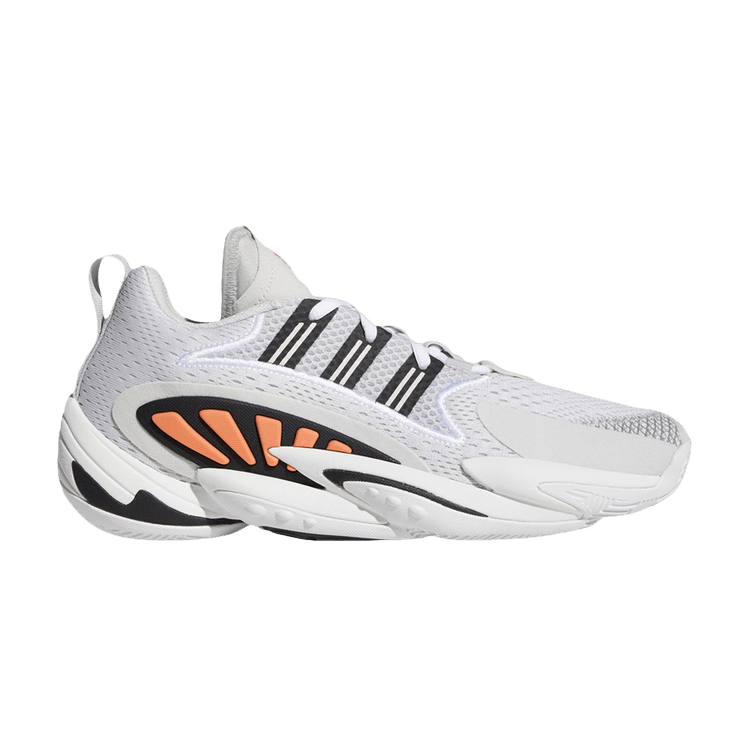 Adidas Crazy BYW X 2.0 'Grey One Semi Coral' — Grey One/Core Black/Semi Coral