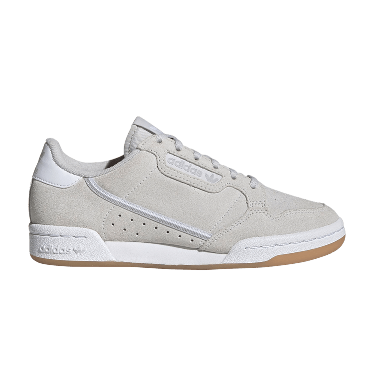Adidas Continental 80 J 'Grey Gum' — Grey One/Cloud White/Grey Two