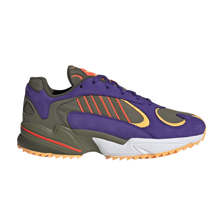 Adidas Yung-1 Trail 'Solar Khaki' — Raw Khaki/Raw Khaki/Solar Red