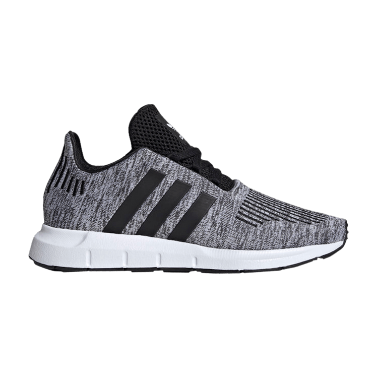 Adidas Swift Run J 'White Black' — Cloud White/Core Black/Core Black