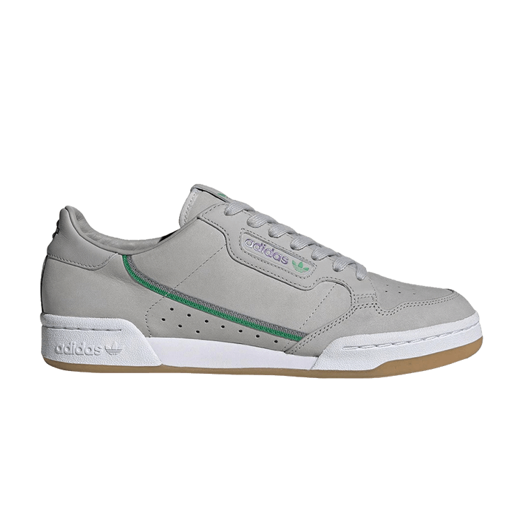 Transport for London x adidas Continental 80 'District &amp; Elizabeth Line' — Grey Two/Grey Three/Gum Three