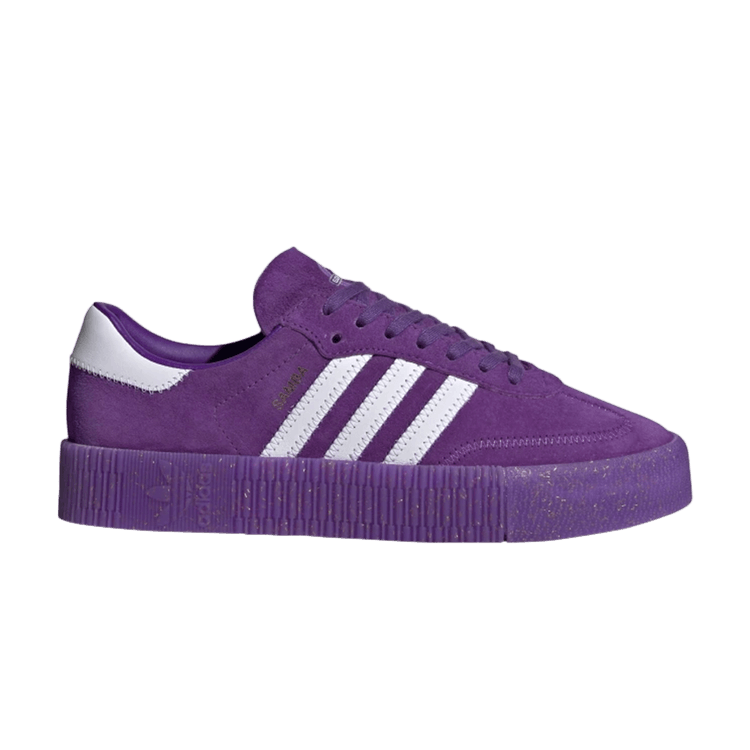 Transport for London x adidas Wmns Sambarose 'Elizabeth Line' — Collegiate Purple/Footwear White/Gold Metallic