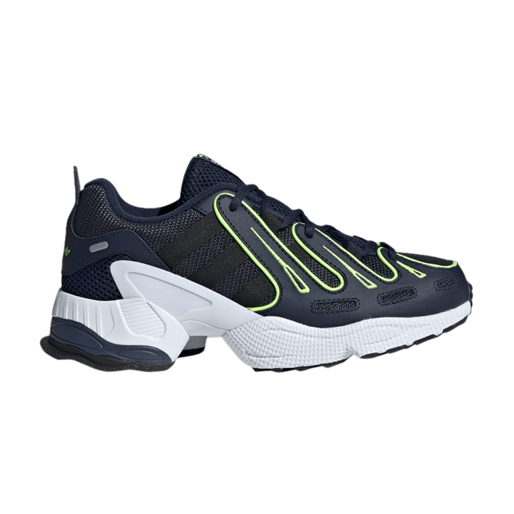 Adidas Wmns EQT Gazelle 'Collegiate Navy' — Collegiate Navy/Silver Metallic/Solar Yellow