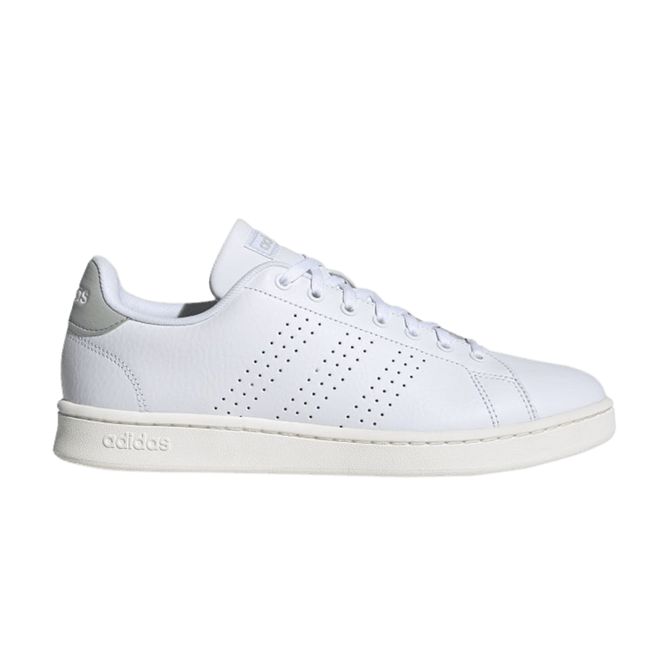 Adidas Advantage 'White Ash Silver' — Cloud White/Cloud White/Ash Silver