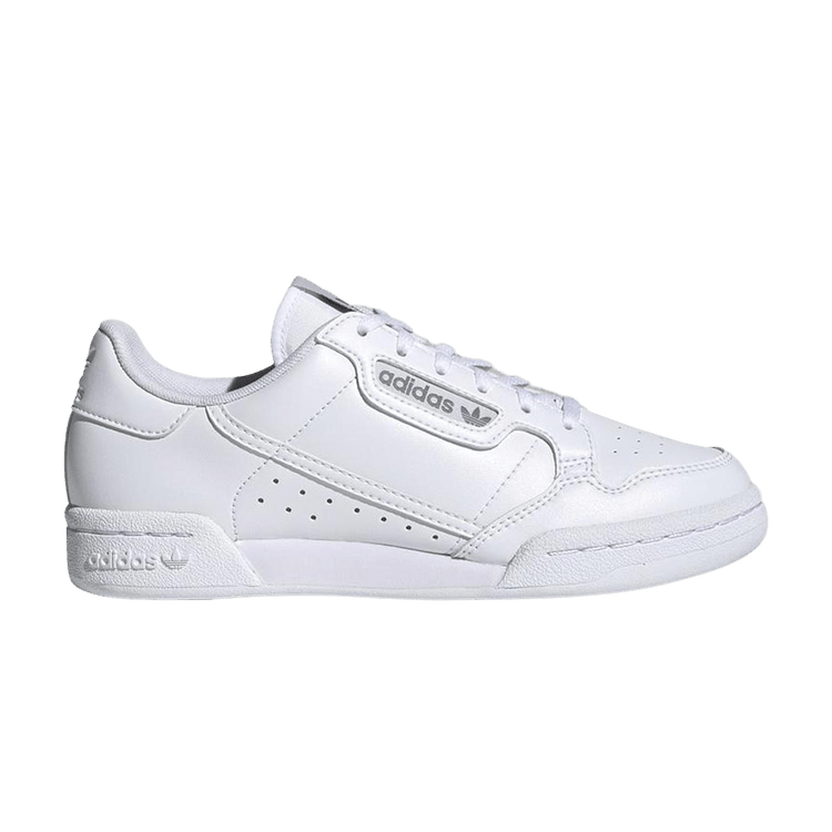 adidas Continental 80 J 'White Grey' — Cloud White/Cloud White/Grey One