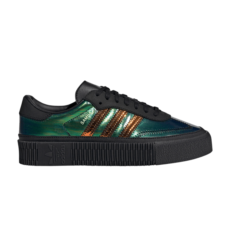 Adidas Wmns Sambarose 'Black Energy Ink' — Core Black/Hi-Res Yellow/Energy Ink