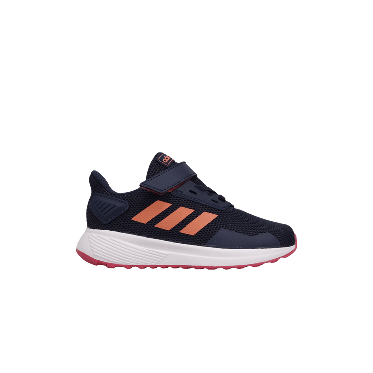 Adidas Duramo 9 I 'Semi Coral' — Dark Blue/Semi Coral/Real Pink