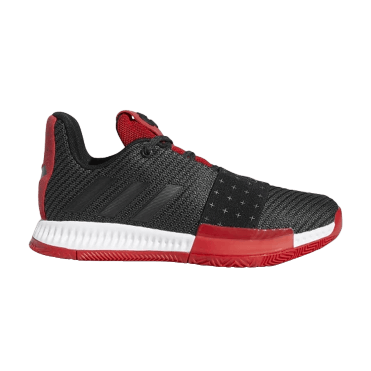 Adidas Harden Vol. 3 J 'Black Scarlet' — Core Black/Grey/Scarlet