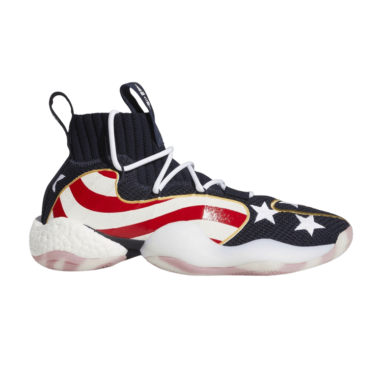 Adidas Crazy BYW X 'Veterans Day' — Scarlet/Legend Ink/Cloud White