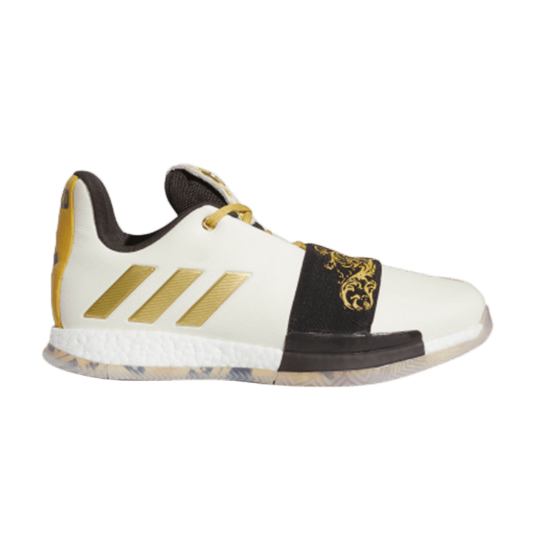 Adidas Harden Vol. 3 'Wanted' — Cream White/Gold Metallic/Night Brown