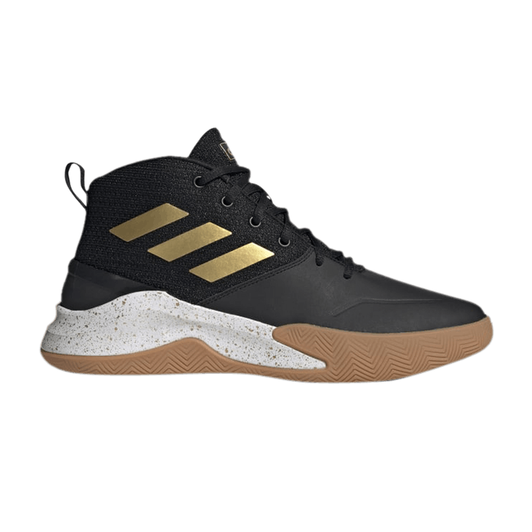 Adidas Own The Game 'Black Matte Gold' — Core Black/Matte Gold/Cloud White