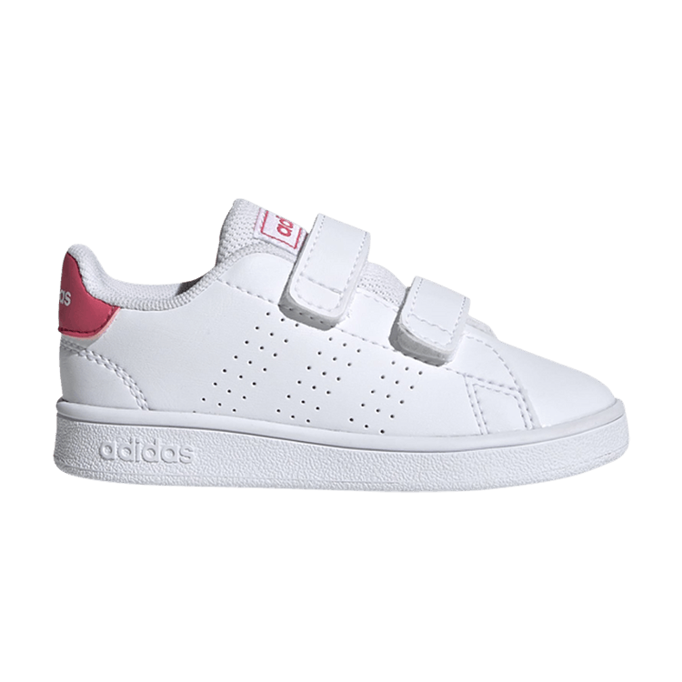 Adidas Advantage J 'White Pink' — Cloud White/Real Pink/Cloud White