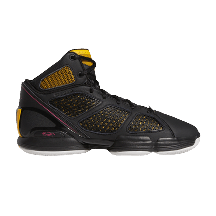 Adidas D Rose 1.5 'Black Active Gold' — Core Black/Active Gold/Shock Pink