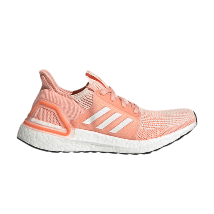 Adidas UltraBoost 19 J 'Linen Glow Pink' Sample — Linen/Cloud White/Glow Pink