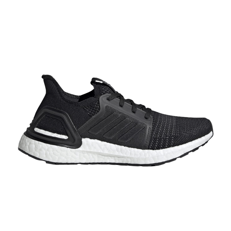 Adidas UltraBoost 19 J 'Core Black' — Core Black/Core Black/Grey