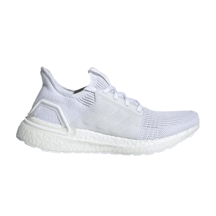 Adidas UltraBoost 19 J 'Triple White' — Cloud White/Cloud White/Grey