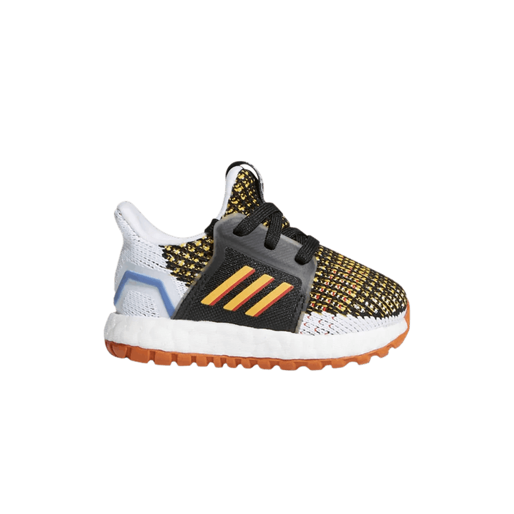 Toy Story 4 x adidas UltraBoost 19 Infant 'Woody' — Core Black/Active Gold/Scarlet