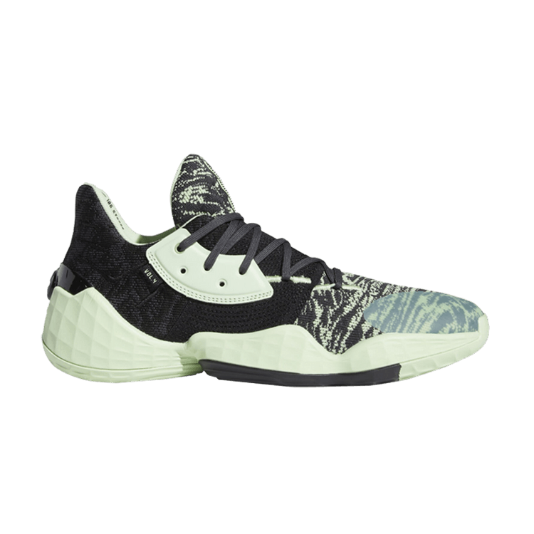 Adidas Harden Vol. 4 'Glow Green' — Glow Green/Carbon/Glow Green
