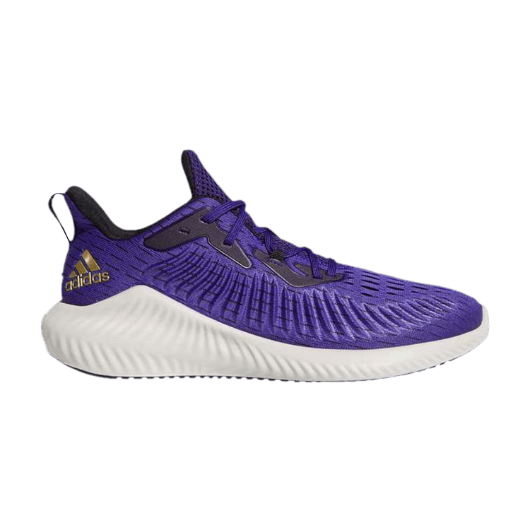 Adidas Alphabounce Plus 'Collegiate Purple' — Collegiate Purple/Gold Metallic/Core Black