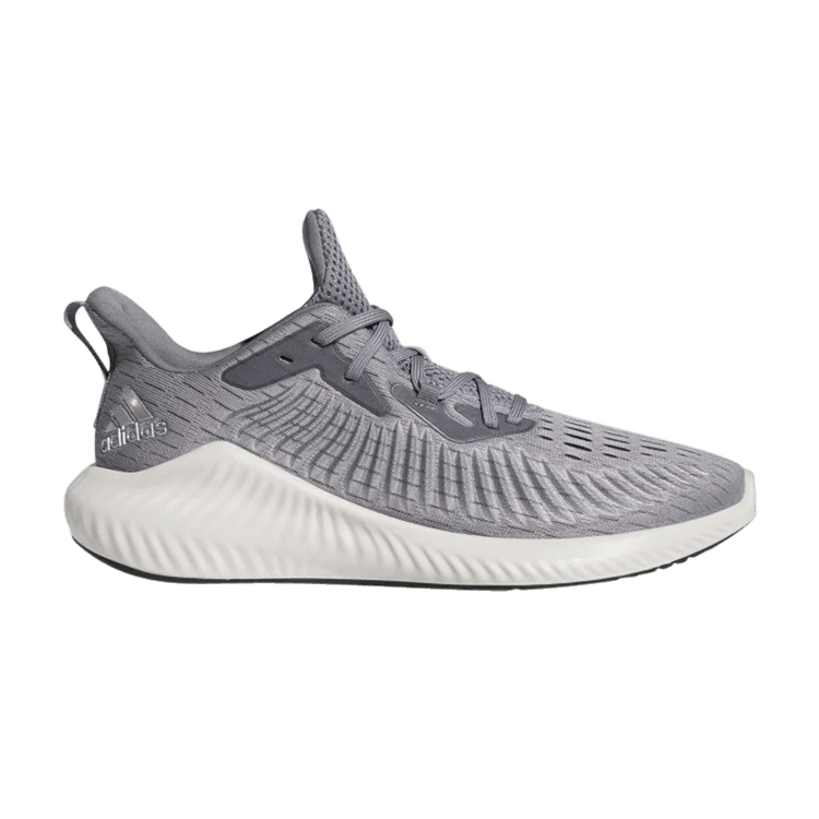 Adidas Alphabounce+ 'Grey Silver Metallic' — Grey/Silver Metallic/Grey