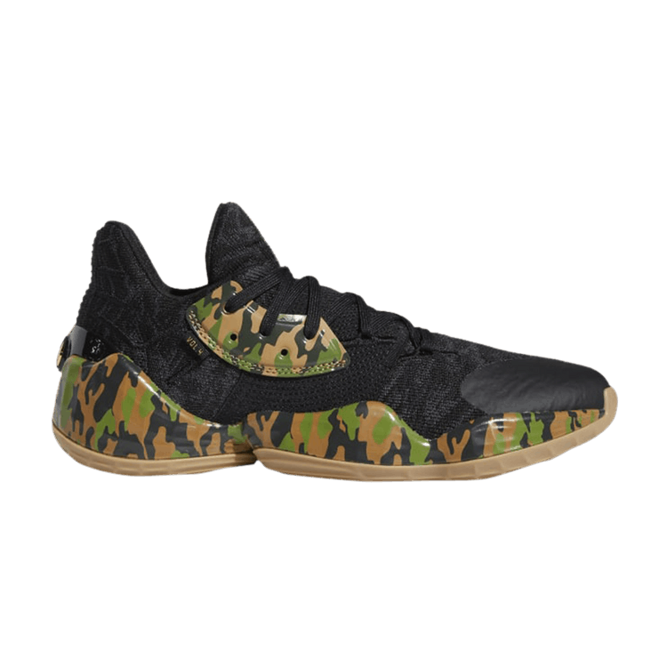 adidas Harden Vol. 4 'Tech Olive' — Core Black/Tech Olive/Legend Earth