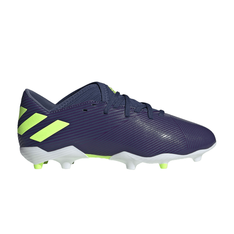 Adidas Nemeziz Messi 19.3 FG J 'Tech Indigo' — Tech Indigo/Signal Green/Glory Purple