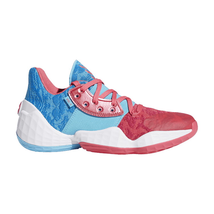 Adidas Harden Vol. 4 Kig Kids 'Candy Paint' — Bright Blue/Real Pink/White