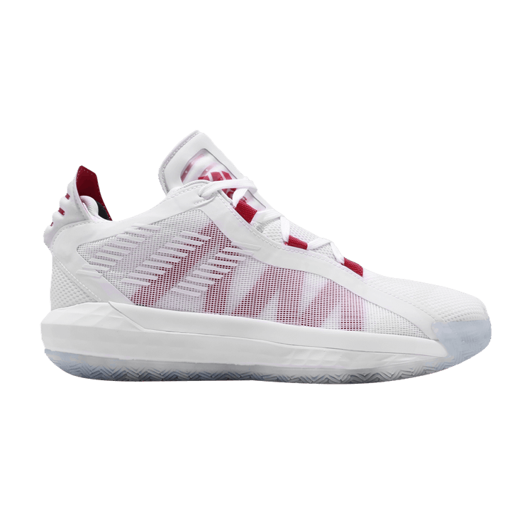 Adidas Dame 6 GCA 'Dame Time' — Cloud White/Scarlet/Core Black