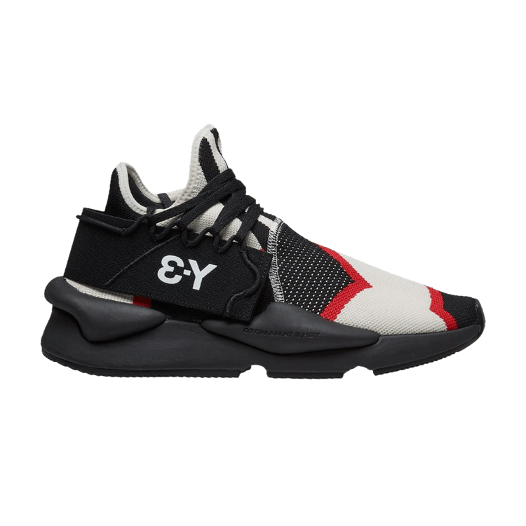 adidas Y-3 Kaiwa 'Black White Red' — Black/White/Red