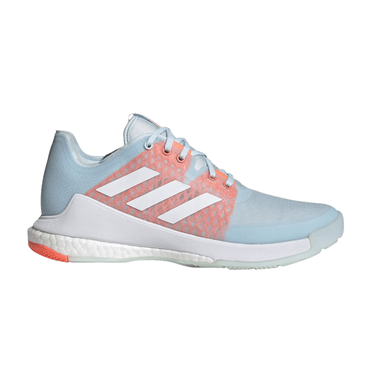 Adidas Wmns Crazyflight 'Sky Tint Coral' — Sky Tint/Cloud White/Signal Coral