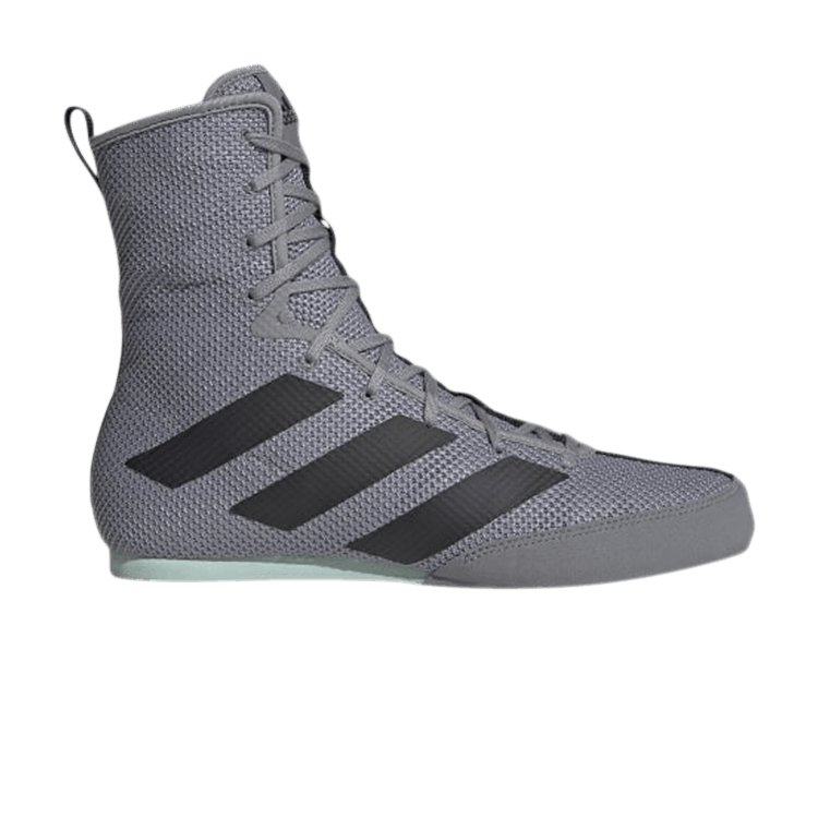 Adidas Box Hog 3 'Grey' — Grey Three/Core Black/Green Tint